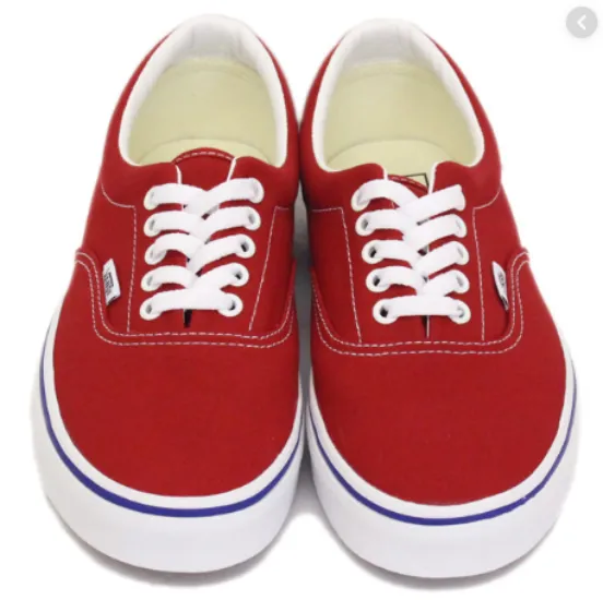 - Vans Era Tango Red Check Block (VN0A38FRV0R) - REA - R1L5