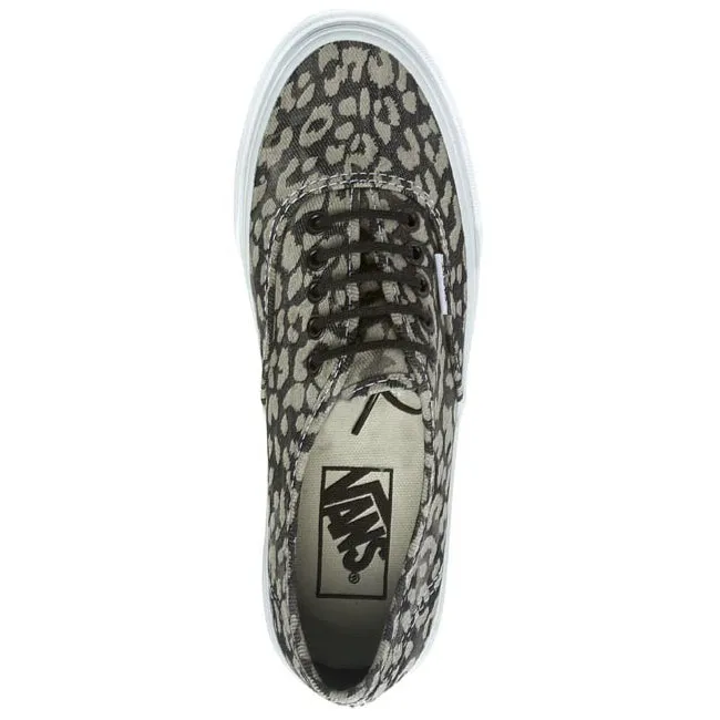 - Vans Kids Authentic washed leopard/black - (VN-0WWXDVF) - WL - R1L1 - L/P