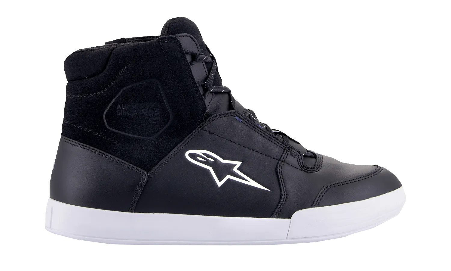 ALPINESTARS Chrome Shoes - Waterproof - Black/White - US 12 2543123-157-12