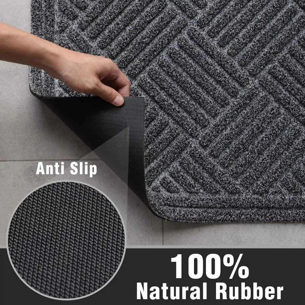 Amagabeli Large Outdoor Door Mats 36" x 24" for Front Door Entrance Outside BG038