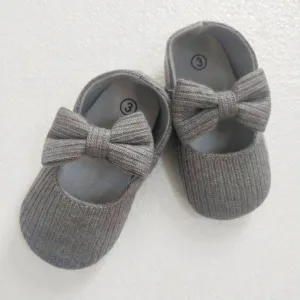 Casual Cotton Soft Shoes Gray