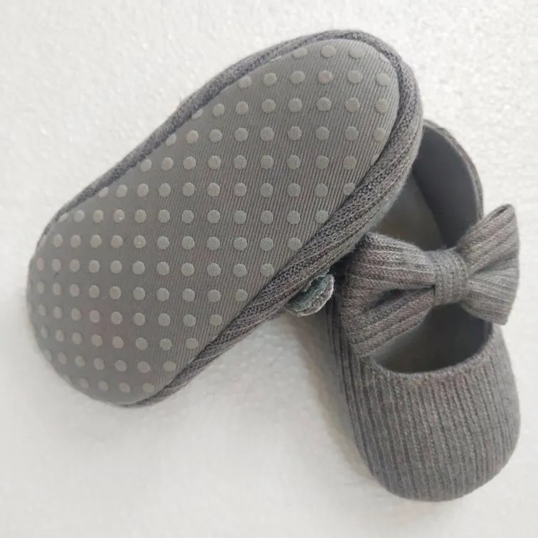 Casual Cotton Soft Shoes Gray