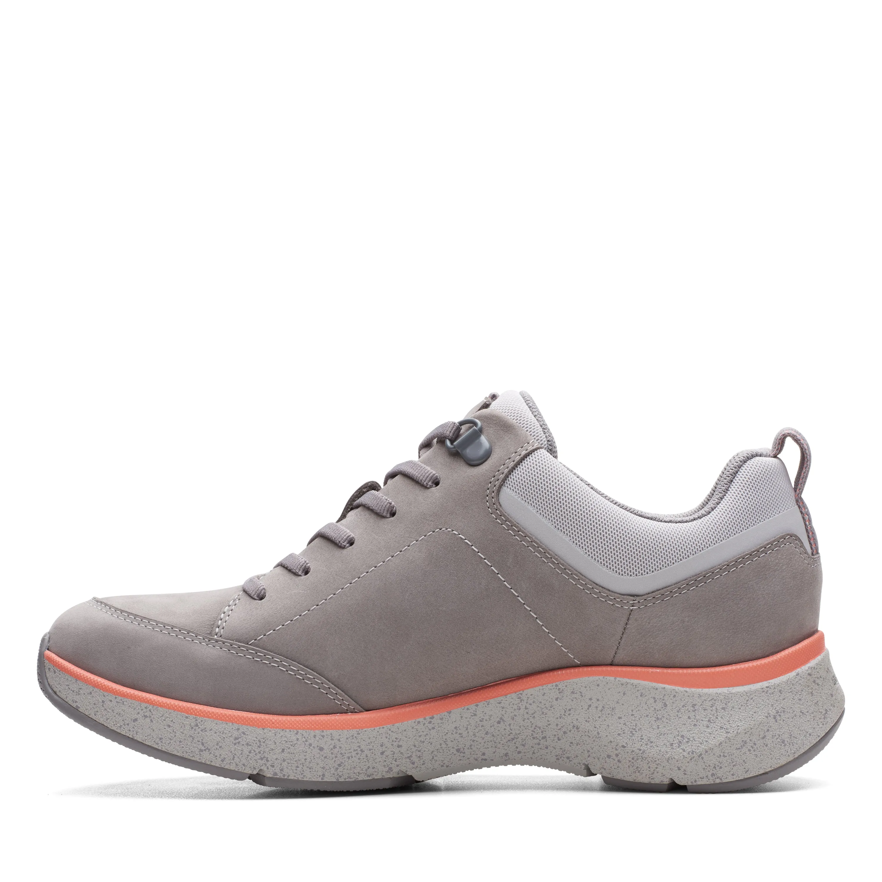 Clarks Women's Wave 2.0 Lace Waterproof - Grey/Peach
