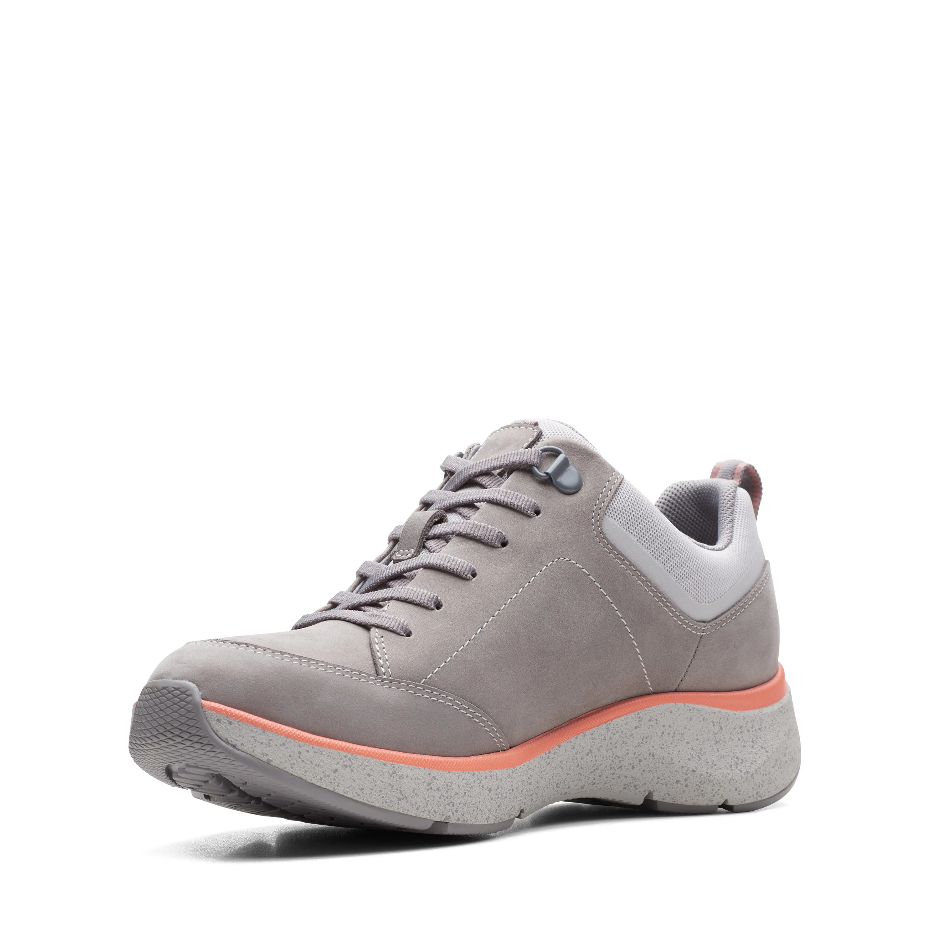 Clarks Women's Wave 2.0 Lace Waterproof - Grey/Peach