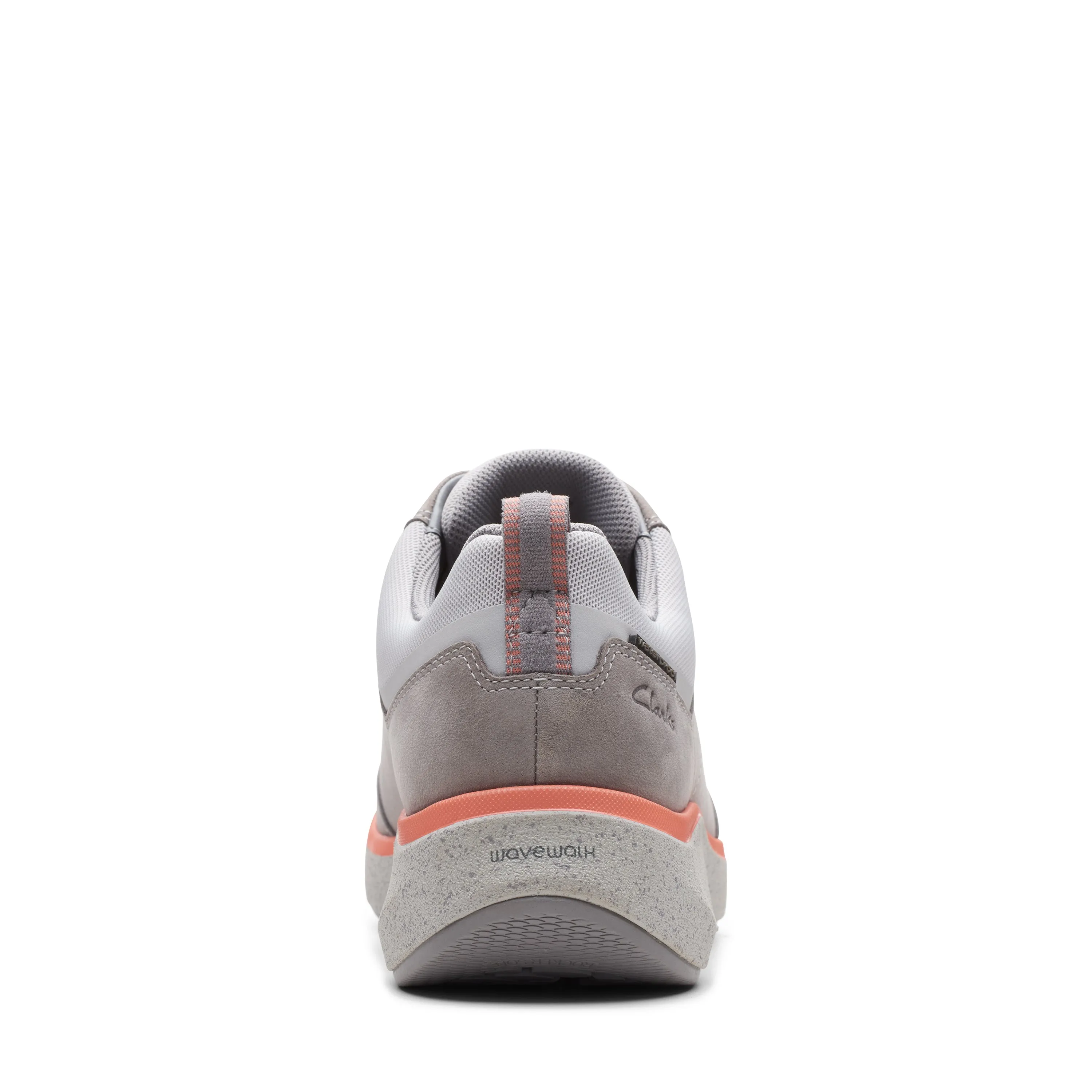 Clarks Women's Wave 2.0 Lace Waterproof - Grey/Peach