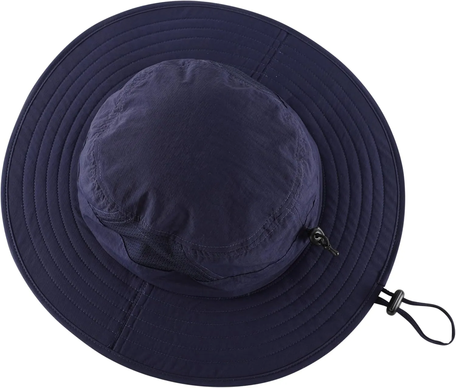 Connectyle Outdoor UPF50  Men's Sun Hat Foldable Wide Brim Bucket Hat for Fishing Hiking Gardening Breathable Safari Hat