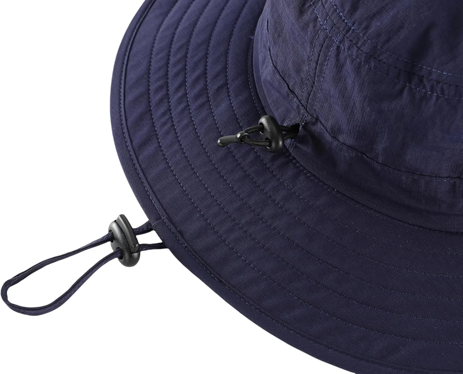 Connectyle Outdoor UPF50  Men's Sun Hat Foldable Wide Brim Bucket Hat for Fishing Hiking Gardening Breathable Safari Hat