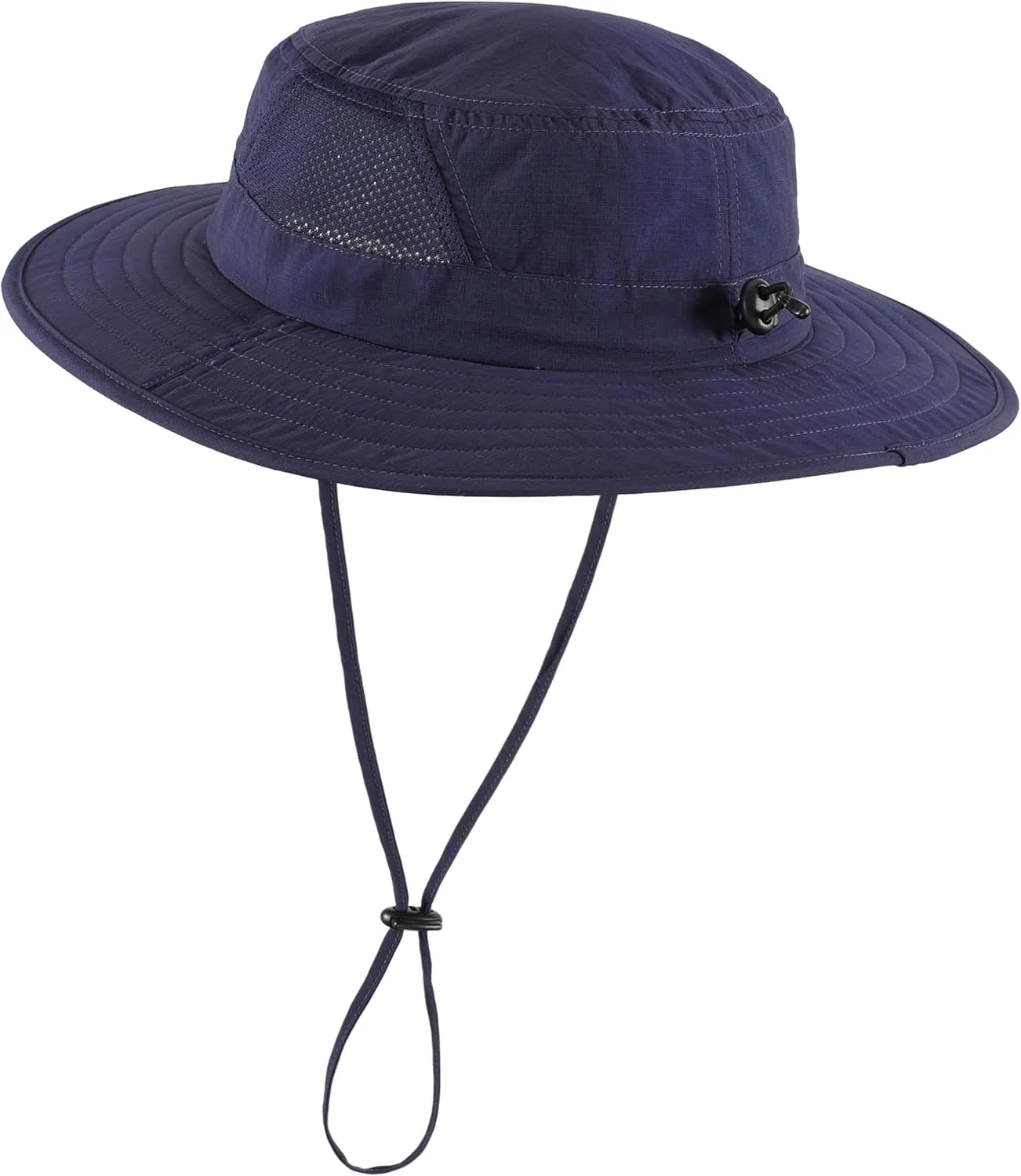 Connectyle Outdoor UPF50  Men's Sun Hat Foldable Wide Brim Bucket Hat for Fishing Hiking Gardening Breathable Safari Hat