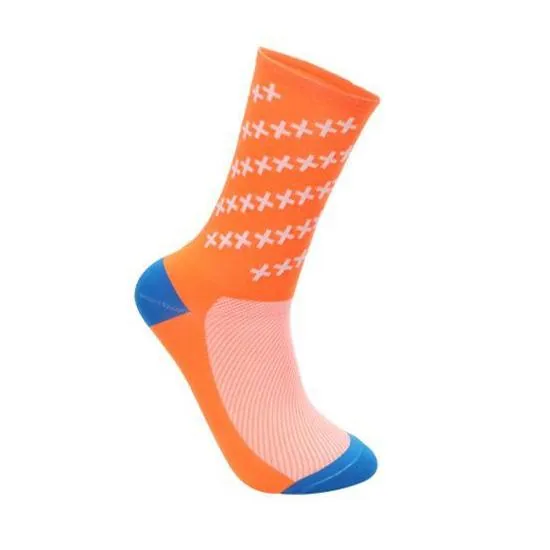 Mid Calf Socks For Men And Women Moisture Wicking Stretchable Nylon