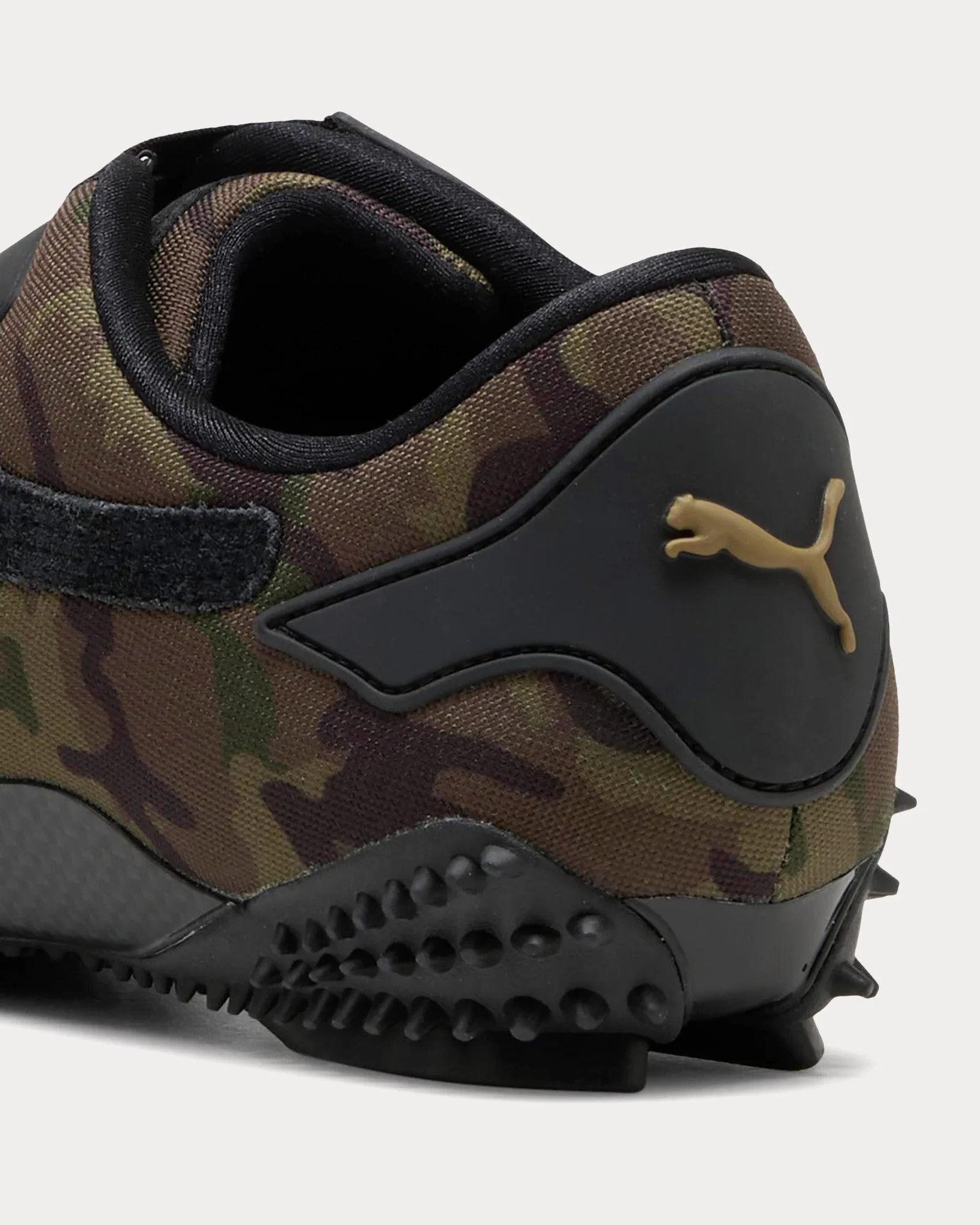 Mostro Camo Wild Willow / Dark Olive Slip On Sneakers