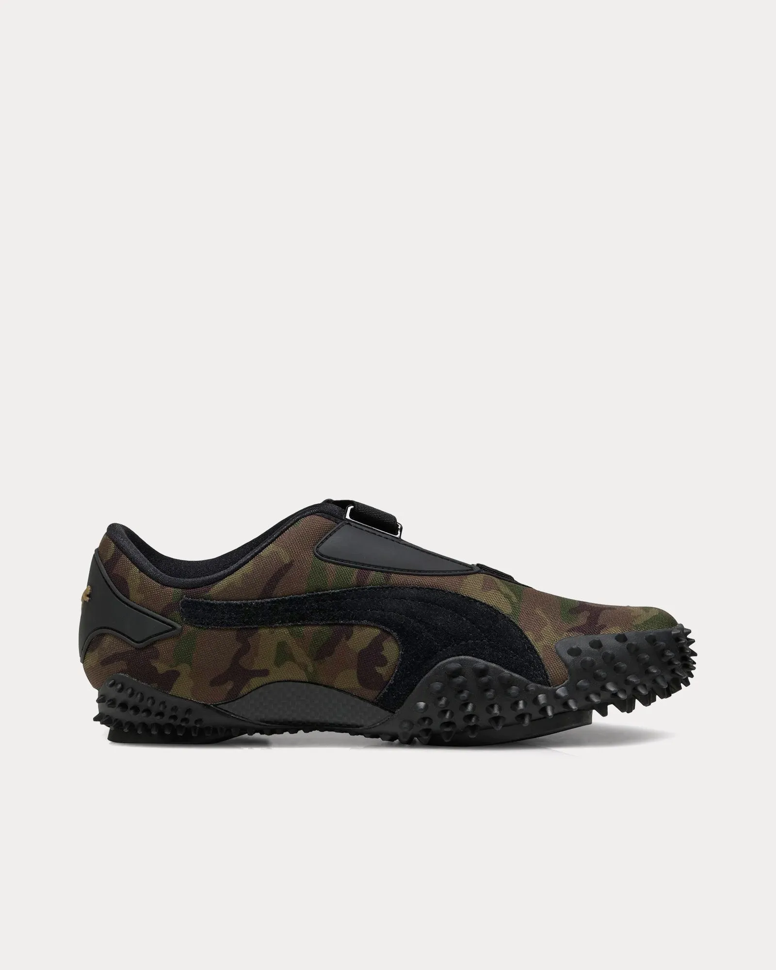 Mostro Camo Wild Willow / Dark Olive Slip On Sneakers