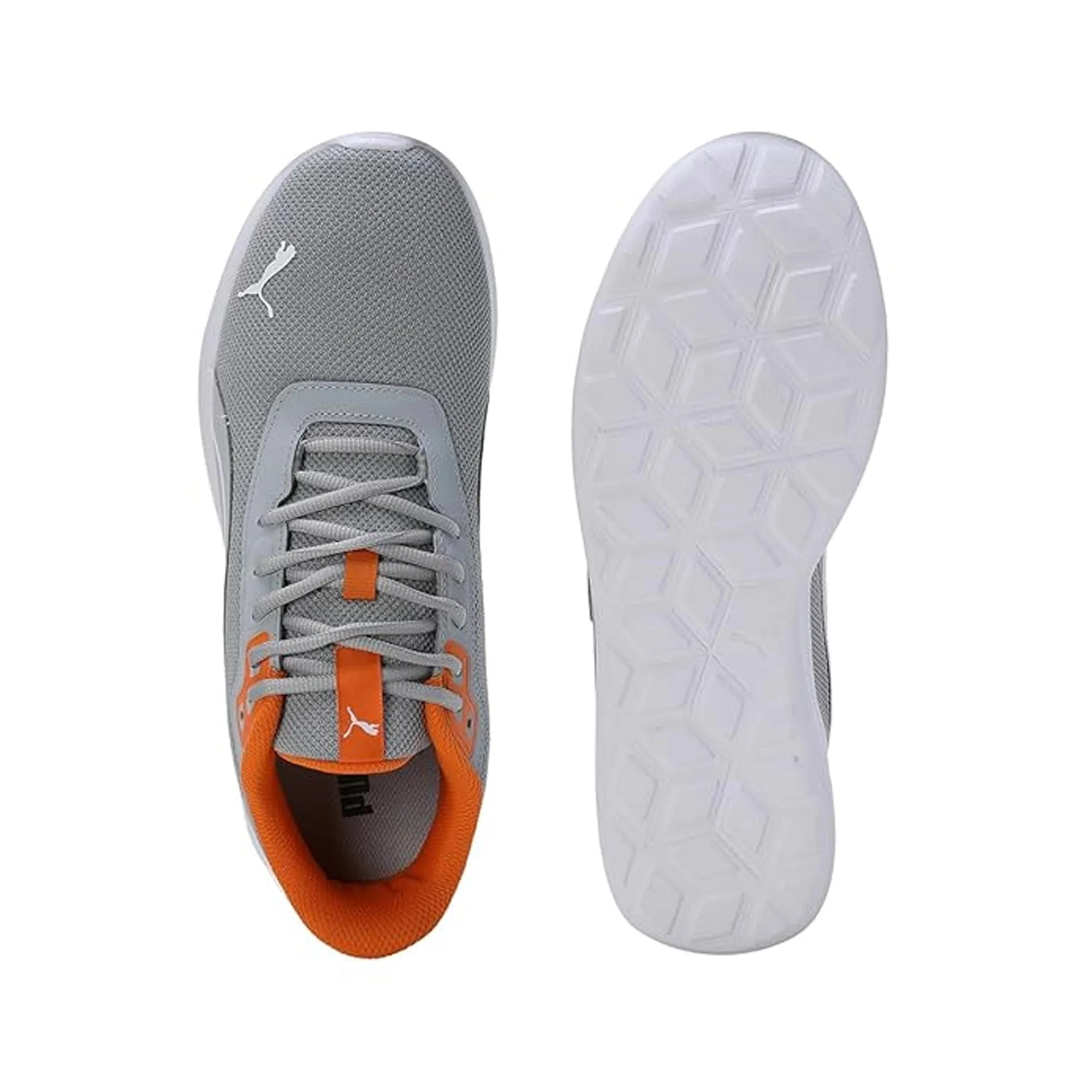 Puma Neofuse Men's Sneaker (Cool Mid Gray-White-Pumpkin Pie) 39810303