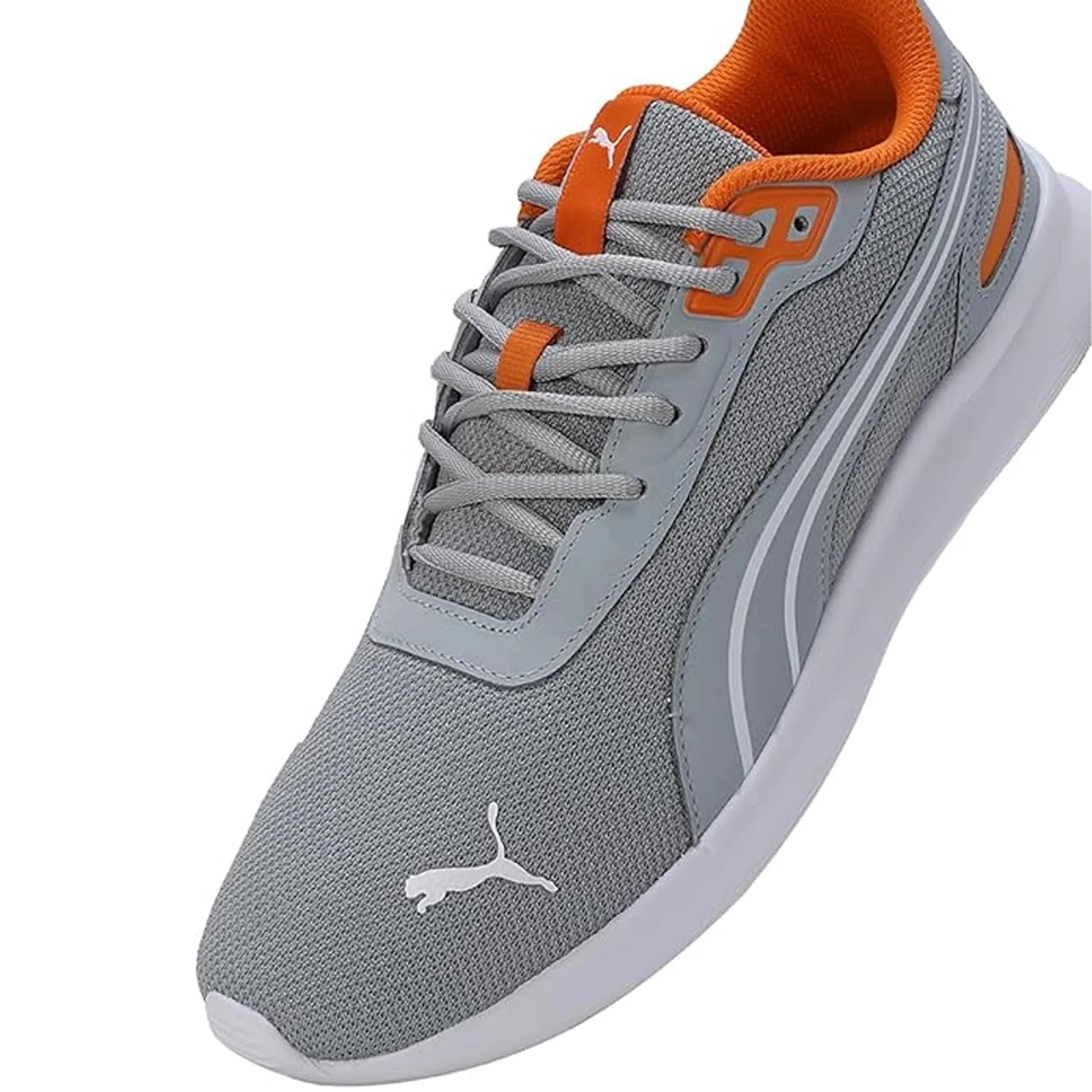 Puma Neofuse Men's Sneaker (Cool Mid Gray-White-Pumpkin Pie) 39810303