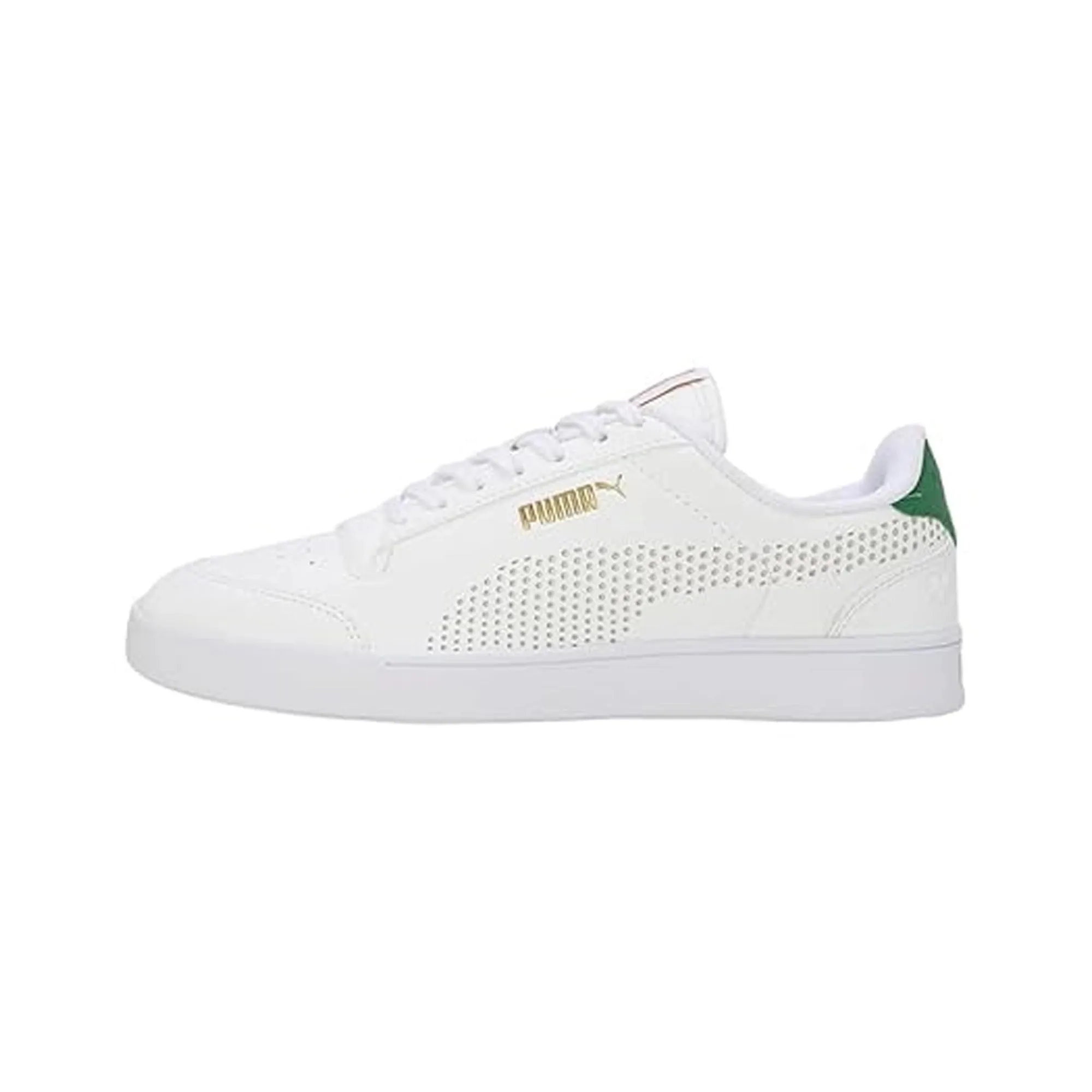 Puma Shuffle One8 V4 Better Men's Sneaker (White-Team Gold) 40163401