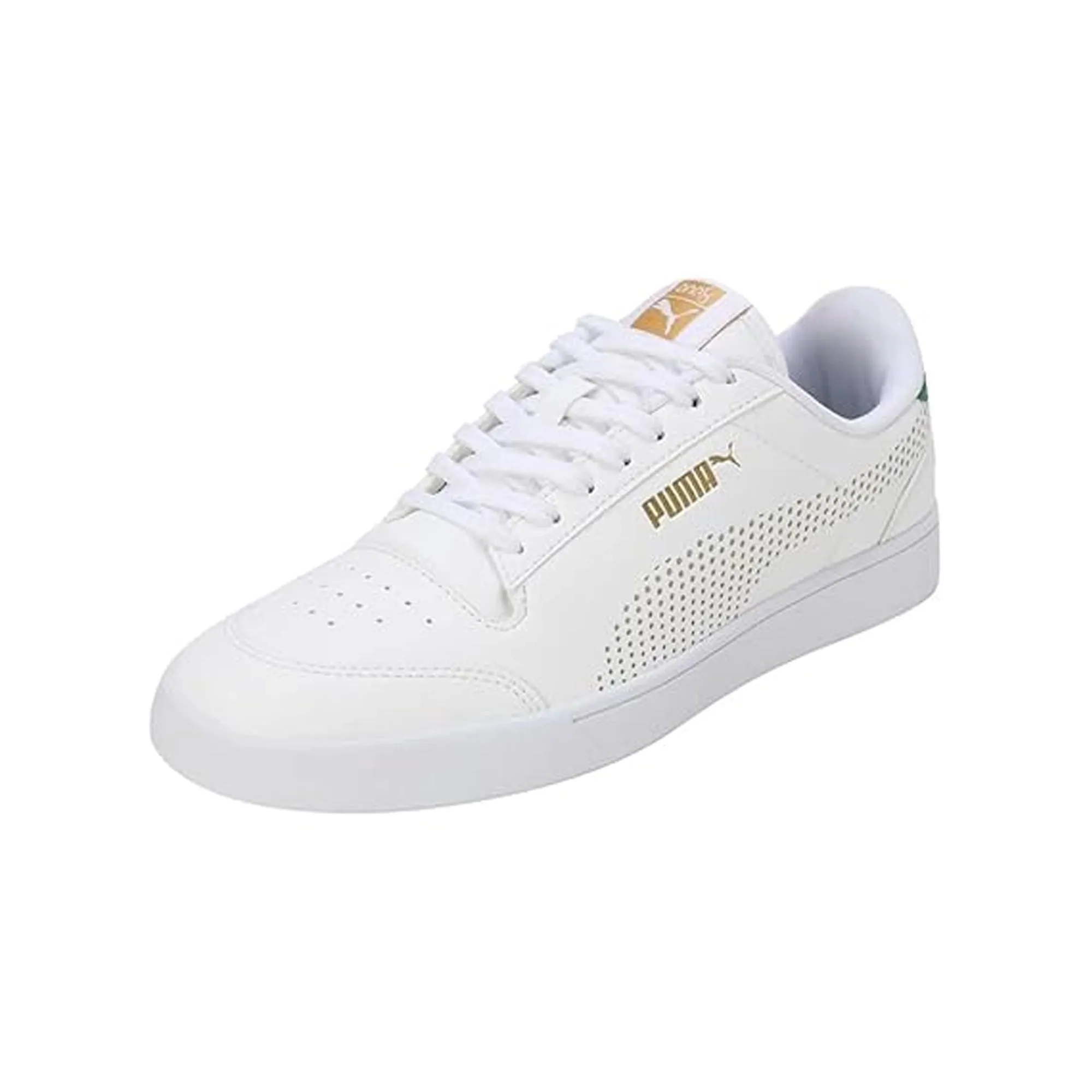 Puma Shuffle One8 V4 Better Men's Sneaker (White-Team Gold) 40163401