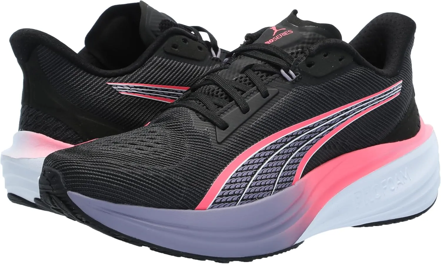 PUMA Women's Darter Pro Running Shoes, Sun Stream-Sunset Glow, 7.5