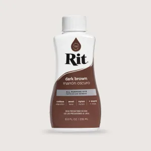Rit Dark Brown All Purpose Liquid Dye