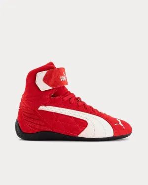 Speedcat Mid For All Time Red / Warm White High Top Sneakers