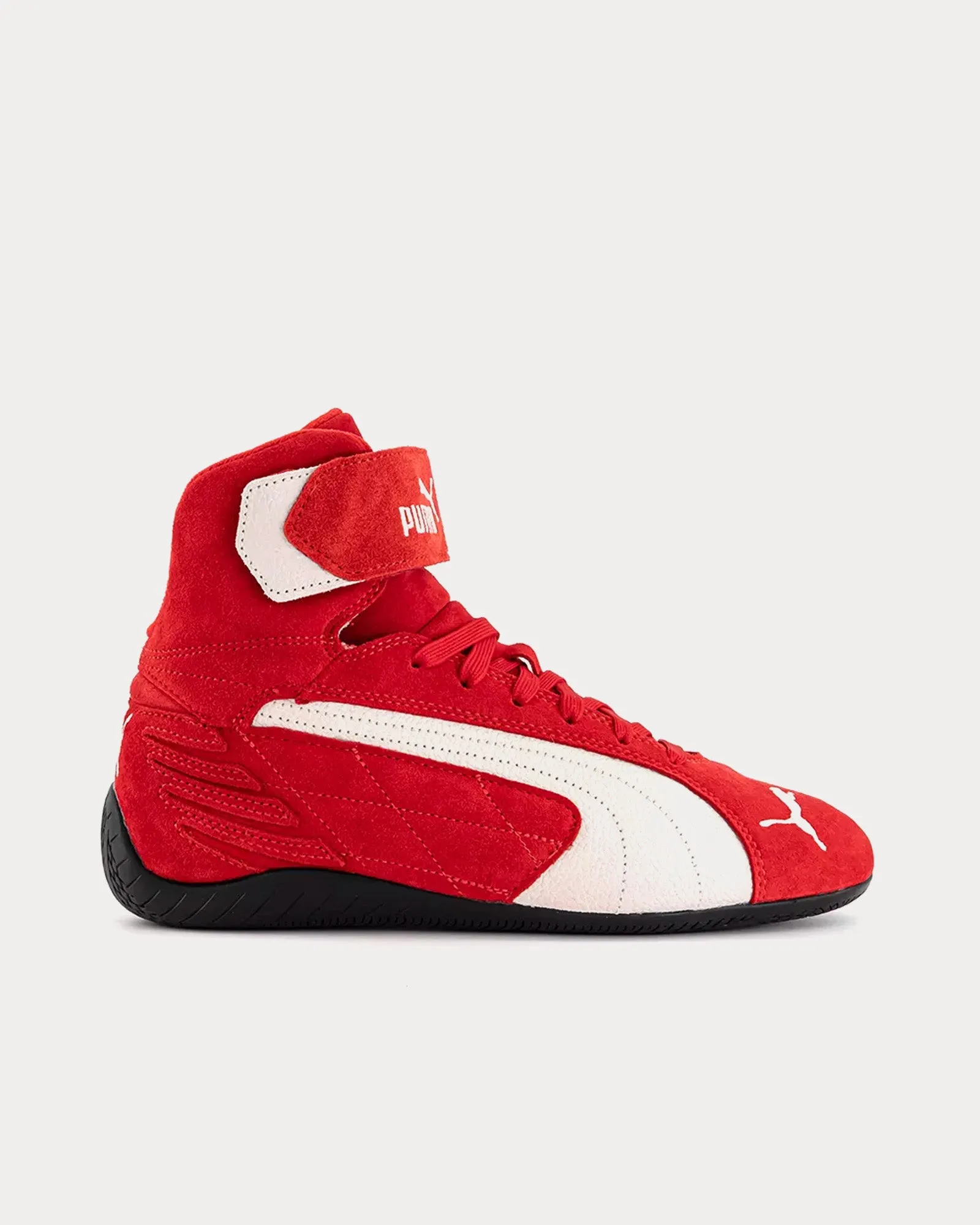 Speedcat Mid For All Time Red / Warm White High Top Sneakers