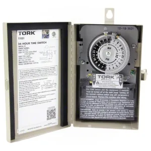 Tork Mechanical Timer 240 Volt - Metal Enclosure