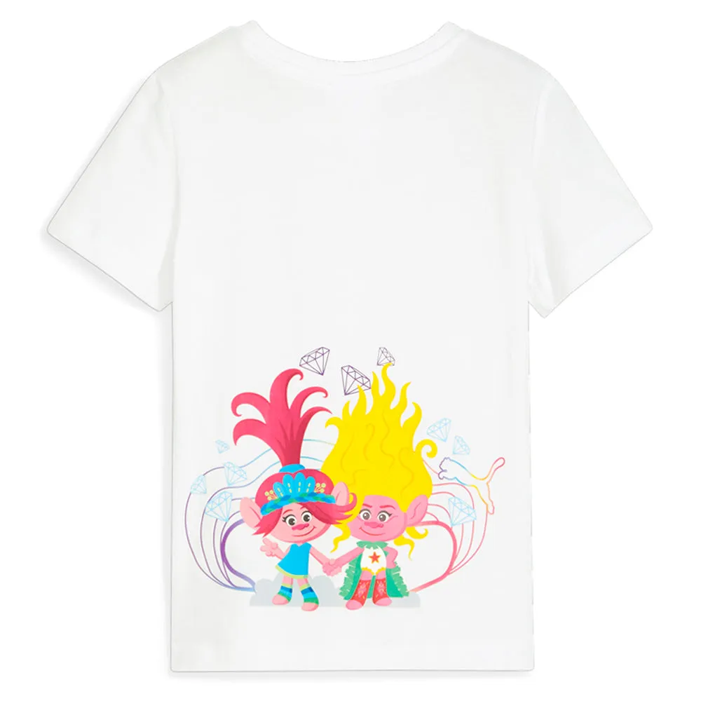 Trolls x Graphic Crew Neck Short Sleeve T-Shirt