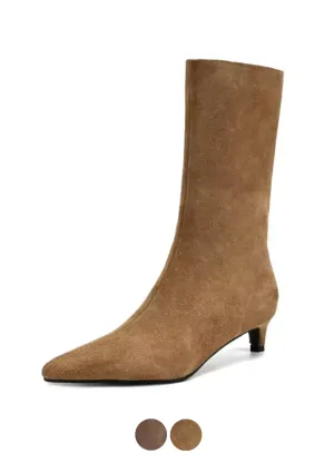 USS Shoes Oriana Women's Mid Calf Leather Boots