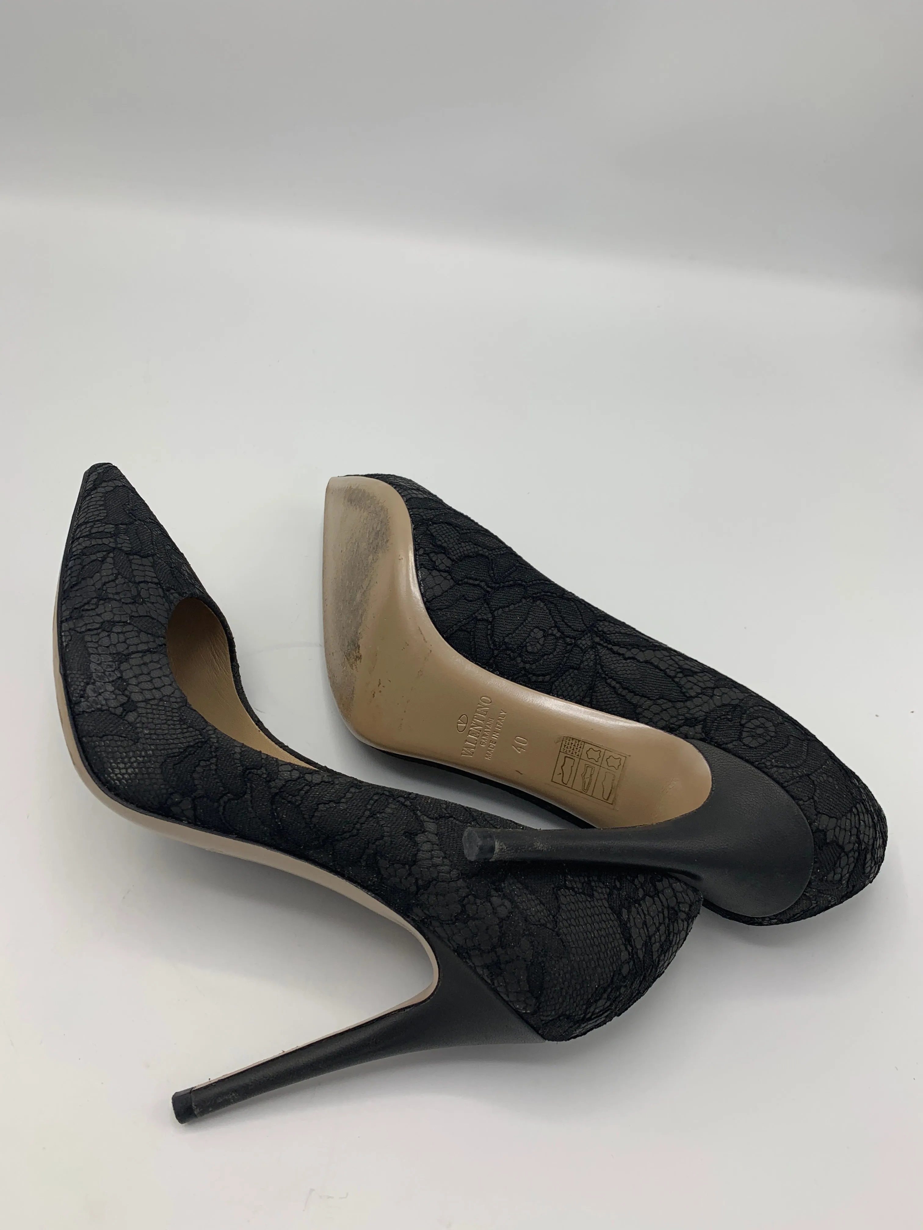 Valentino lace heels