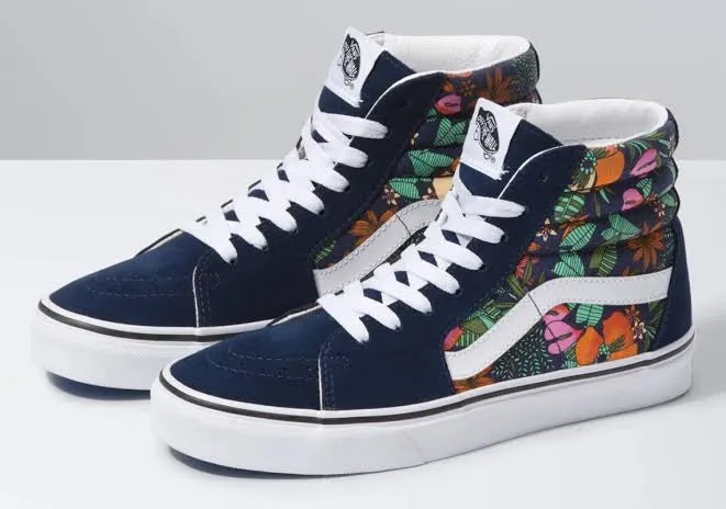 Vans SK8 Hi-Top - Multi Tropic Blue - Youth