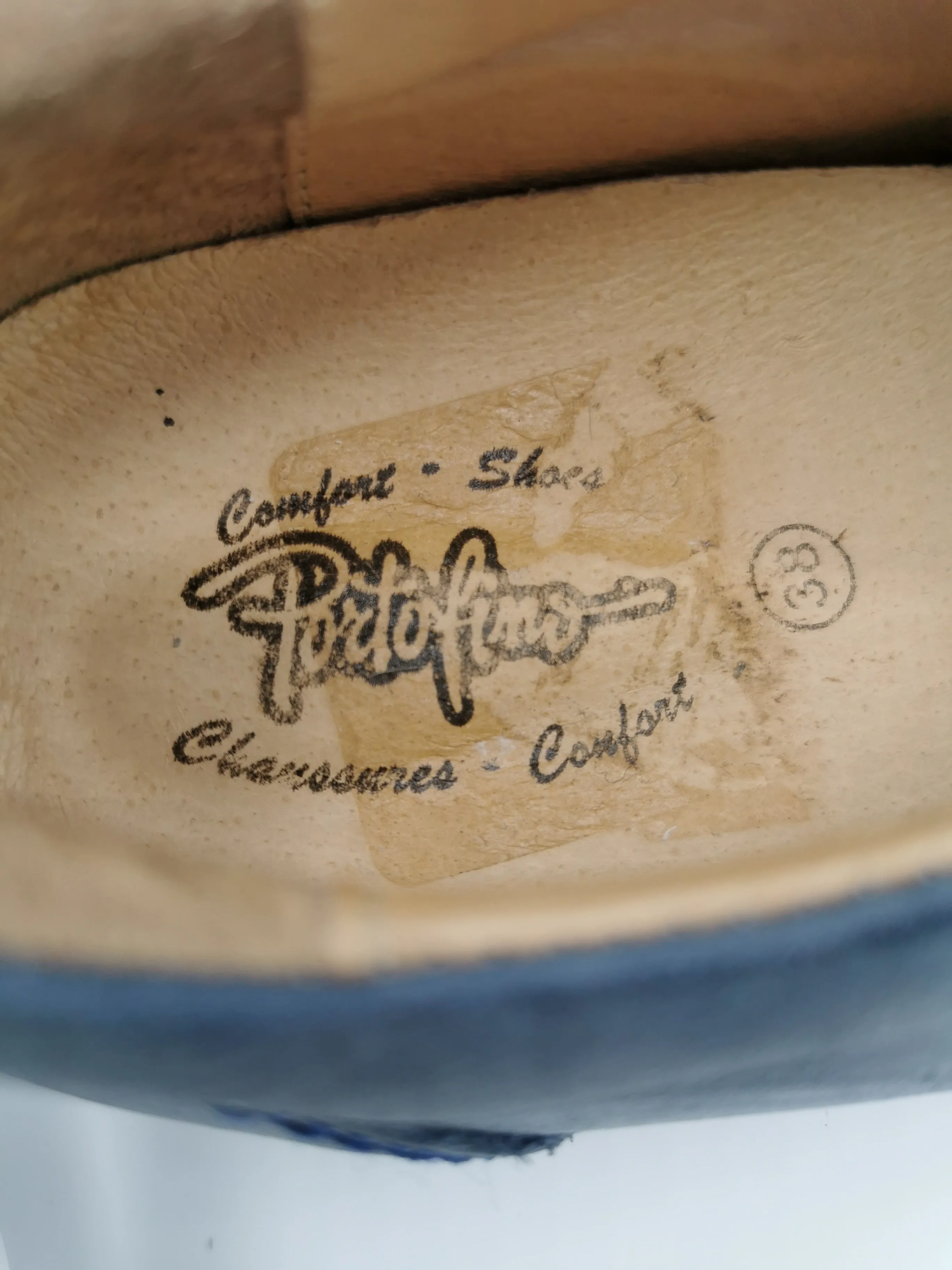 WOMENS SIZE 7.5 US (38) - D. YOU PORTOFINO, Soft Leather Orthotic Friendly Casual Lace Shoes VGUC B60
